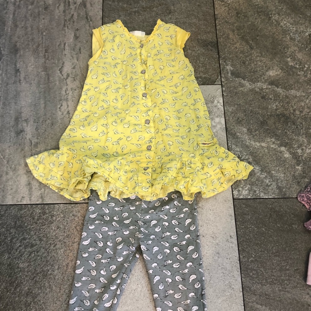 Naartjie yellow birds size 3